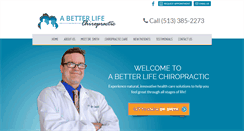 Desktop Screenshot of abetterlifechiro.com